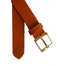 Weird Fish Penny Leather Belt Brown Size S/M