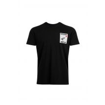 Weird Fish Beaksy Back Print Artist T-Shirt Black Size 2XL