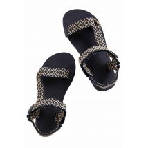 Weird Fish Trek Walking Sandals Navy Size 7