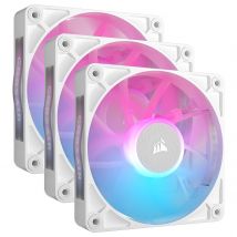 Corsair iCUE Link RX120 RGB Pack de 3 - Blanc