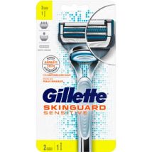 Rasoio Gillette Skinguard Sensitive con 2 lamette