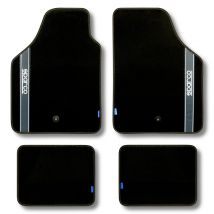 Sparco automatten set - Stof - Grijs