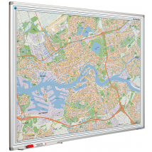 Whiteboard landkaart - Rotterdam