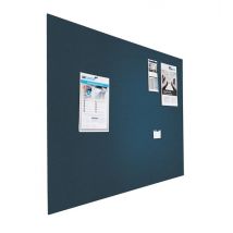 Prikbord bulletin - Zwevend - 120x180 cm - Blauw