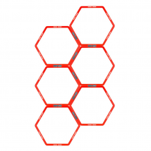 Speedladder Hexagon - 6-delig - 301 x 56,90 x 1,30 cm