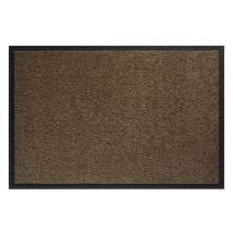 Droogloopmat Twister 40x60cm teak bruin
