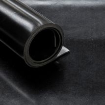 Rubberplaat - EPDM - Dikte 1mm - Breedte 140 cm - Rol van 10 m