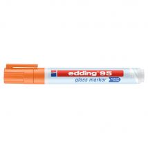 Edding glasmarkers - Oranje - Ronde punt 1,5-3 mm - Per stuk