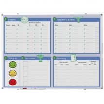 Whiteboard Bedrukt - 45 x 60 cm