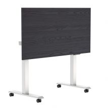 Elektrisch verstelbaar, opklapbaar en verrijdbaar bureau - 180x80 cm -