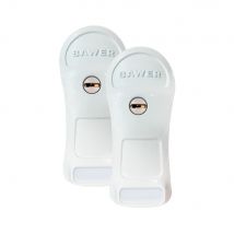 Bestelwagen slot - ARMO - 2 stuks - Wit