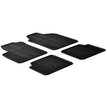 Automatten Rubber Fiat 500 2007-2012