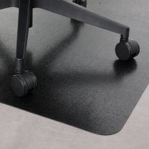 Vloerbeschermer PVC - Zwart - Harde vloer - 120x150cm