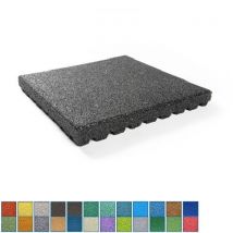 Rubber tegel met EPDM toplaag in diverse RAL kleuren - 90 mm - Cfl-S1