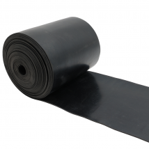 Rubberstrip op rol - SBR - 2mm - Breedte 20cm - rol van 10m