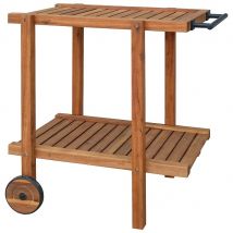 SenS-Line Toby tuin trolley tafel - 76x50x77 cm - Acacia FSC 100%