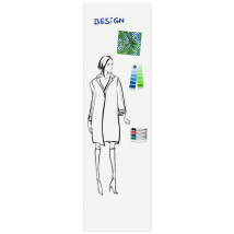 WALL-UP frameloos whiteboard / whiteboardwand paneel - 200x59,5 cm