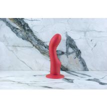 Rode Siliconen Strapon - 16-20 cm van Ylva & Dite