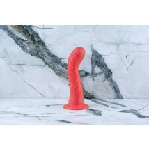 Geel Siliconen Strapon - 21-25 cm van Ylva & Dite