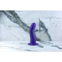 Paarse Siliconen Strapon - 16-20 cm van Ylva & Dite