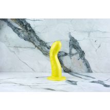 Ylva & Dite | Handgemaakte Gele Dildo met Zuignap | Leda