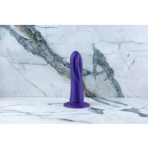 Ylva & Dite | Handgemaakte Violet Dildo met Zuignap | Prickly