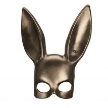 Asche & Gold | Bunny Mask | BDSM Mask | Goud
