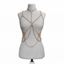 Gouden Body Chains van Elif Domanic