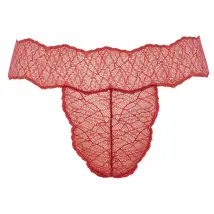 Bracli for Men | Sydney Parel String Rood | Heren Lingerie Maat L