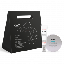 KLAPP Cosmetics -  Natural Glow Colour & Care Set Medium Dark (Colour & Care Cushion Foundation Medium Dark, 15g + BALANCE Eye Contour Gel 15ml)