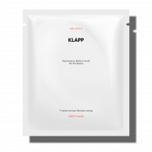 KLAPP Cosmetics - HYALURONIC MULTI LEVEL PERFORMANCE Triple Action Moisturizing Sheet Mask (1 Set mit 3 Masken)