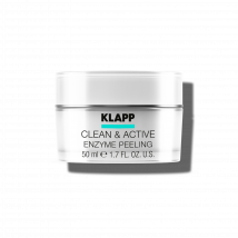 KLAPP Cosmetics - CLEAN & ACTIVE KLAPP Cosmetics -  - Enzyme Peeling - Tiefenreinigung auf enzymatischer Basis - für ein klares, frisches Aussehen - für jeden Hauttyp geeignet - 50 ml