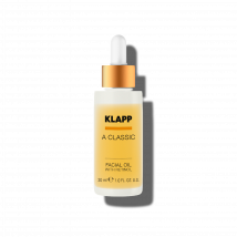 KLAPP Cosmetics - A CLASSIC KLAPP Cosmetics -  - Facial Oil with Retinol - mit Jojobaöl, Aprikosenkernöl und Avocadoöl für ein glattes und straffes Hautbild - für anspruchsvolle und reife Haut - 30 ml