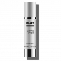 KLAPP Cosmetics - CAVIAR POWER KLAPP Cosmetics -  - Day Cream - mit natürlichen Bio-Peptiden und Kaviar-Wirkstoffen für effektive Feuchtigkeit - für reife Haut ab 35 - 50 ml