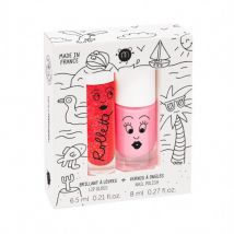 Nailmatic Kids HOLIDAYS Rollette Nail Polish Duo Set 1pcs