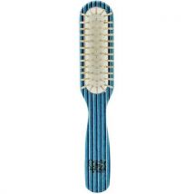 TEK Big Rectangular Kaleidowood Hairbrush Blue