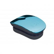 Ikoo Pocket Black Rose Metallic Hairbrush Black Pacific