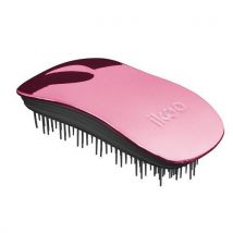 Ikoo Home Classic White Hairbrush Black Rose