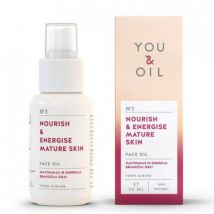 You&Oil  Nourish & Energise Mature Skin Face Oil  50ml