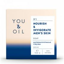 You&Oil  Nourish & Invigorate Men's Skin Soap  100g