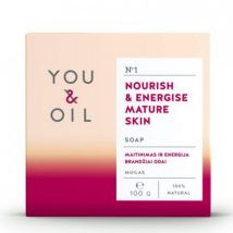 You&Oil  Nourish & Energise Mature Skin Soap 100g