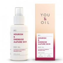 You&Oil  Nourish & Energise Mature Skin Body Oil 100ml