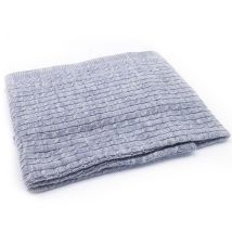 Nord Snow Merino Wool Blanket for children Double Cable
