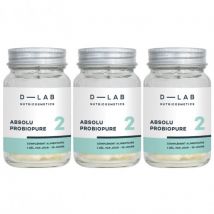 D-LAB Nutricosmetics Absolu Probiopure Food Supplement For A Balanced Intestinal Flora 3 Months