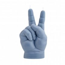 CandleHand Baby Peace Candle Grey
