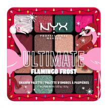 NYX Professional Makeup XMASS Ultimate Flamingo Frost Eyeshadow Palette 9.6g