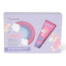 Martinelia Little Unicorn Bath Bomb & Body Lotion Gift Set Gift set