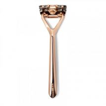 Leaf Shave The Leaf Pivoting Head Razor Rose Gold