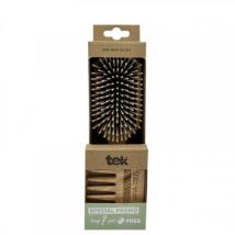 TEK Paddle Hair Brush Combo Gift set