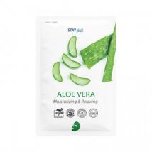 STAY WELL Climate Neutral Moisturizing & Relaxing Sheet Mask Aloe 1 vnt.